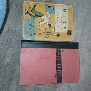 Babe Ruth Story Book Set - Yellow and Red Covers